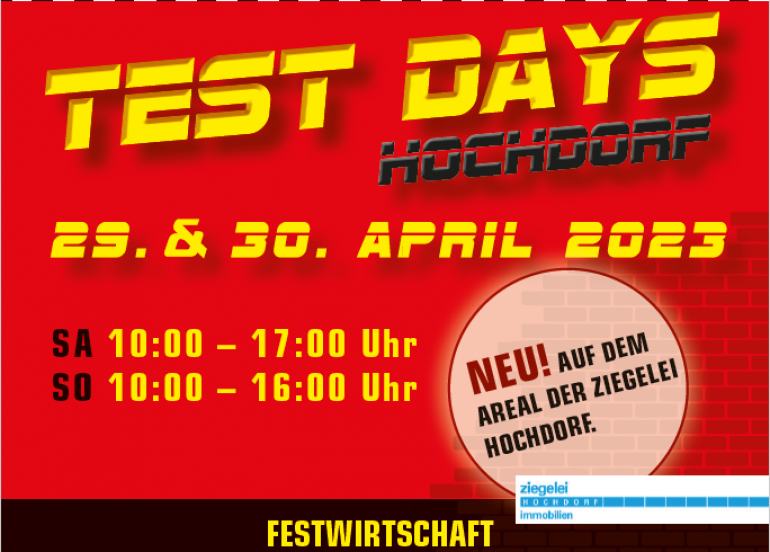 Testdays Hochdorf